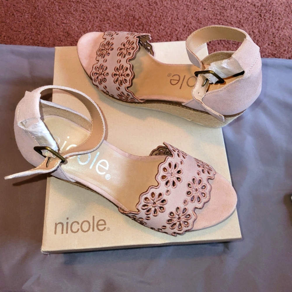 New! Wedge Espadrille Sandal